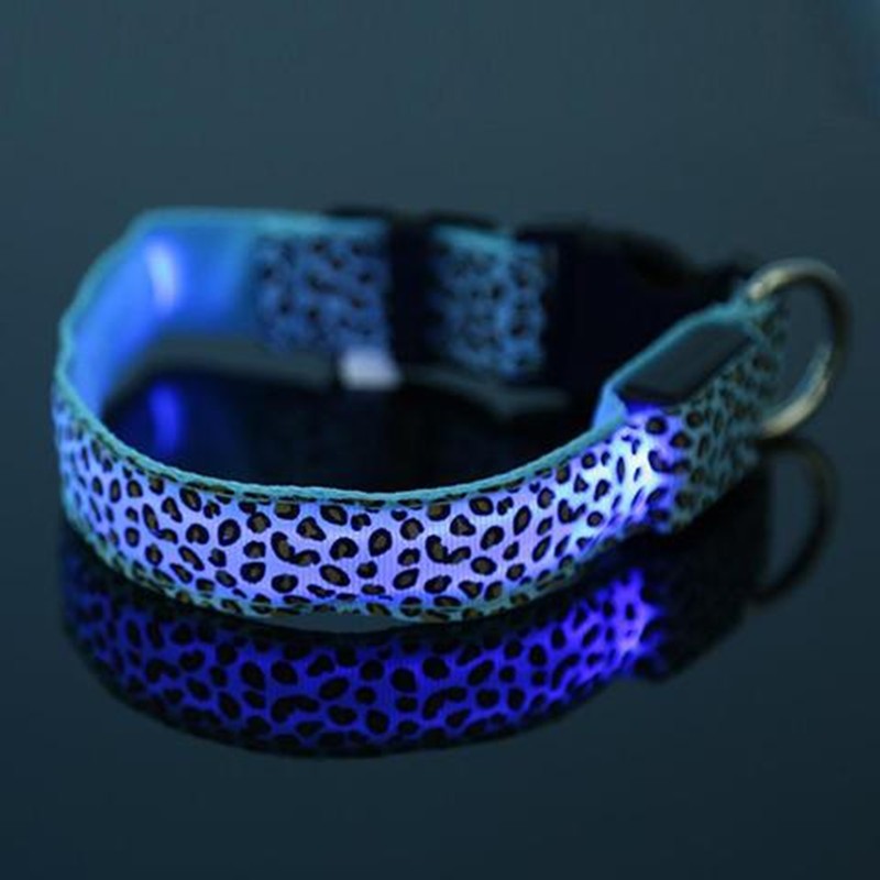 Leoparden LED Halsband